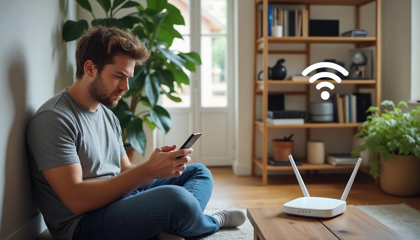 Illustration: Comprendre les causes d’une mauvaise portée du wifi chez soi