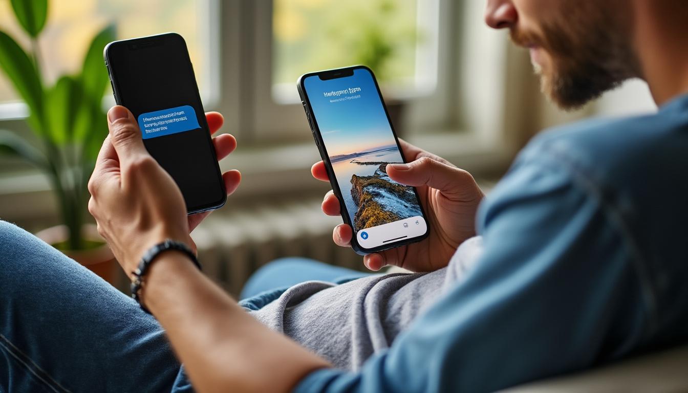 Illustration: Définition et utilité d’AirDrop sur iOS