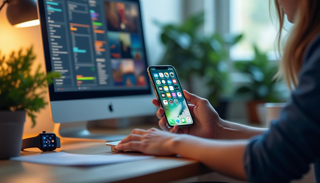 Illustration: Définition du système d’exploitation iOS et rôle fondamental