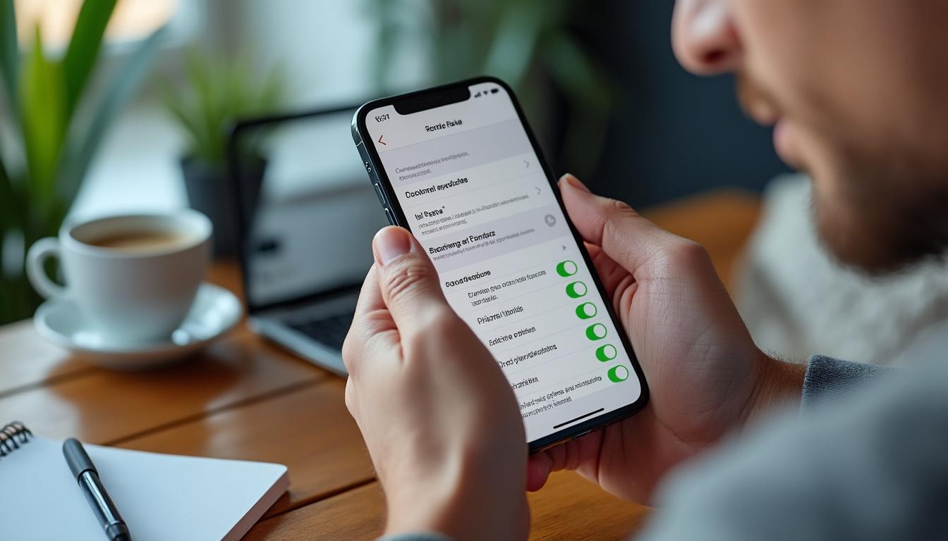 Illustration: Les fonctionnalités natives d’iOS pour la protection des données personnelles