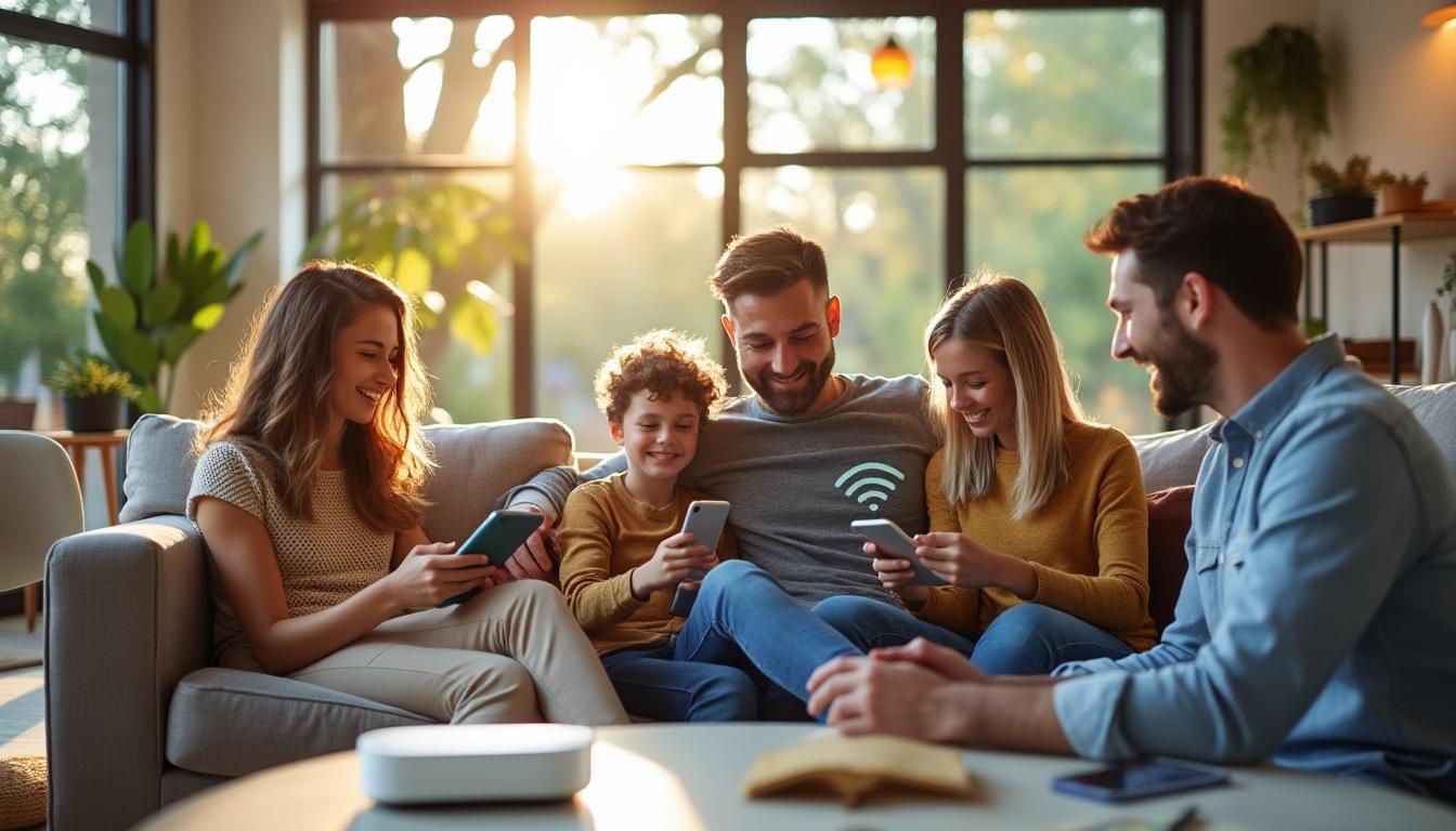 Illustration: Comprendre la norme du wifi 6 pour la maison connectée