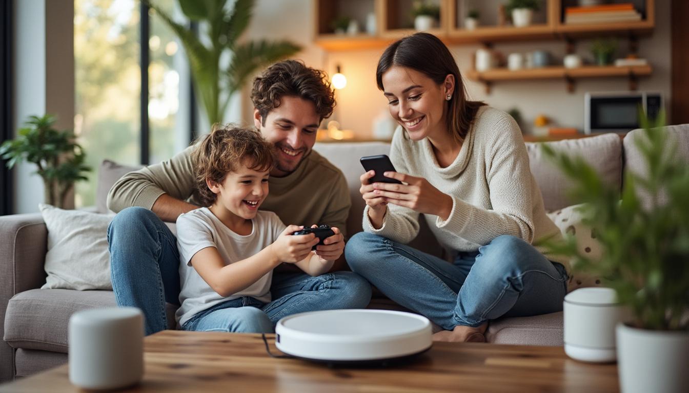 Illustration: Les innovations technologiques du wifi 6 pour la maison intelligente