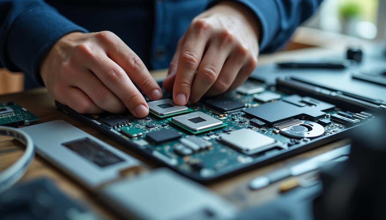 Illustration: Le processeur : cœur de performance et élément clé du choix d’un PC portable