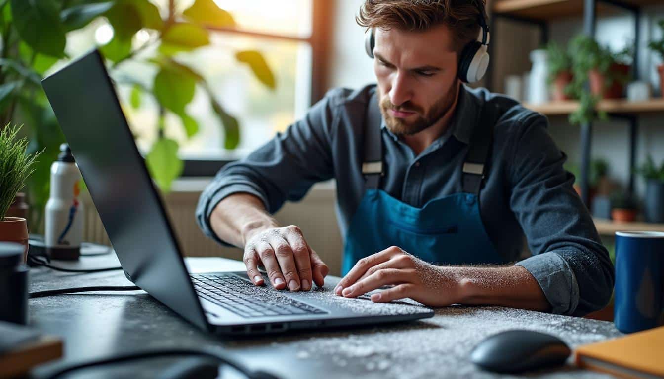 Illustration: À quelle fréquence procéder au nettoyage d’un PC portable selon l’environnement ?