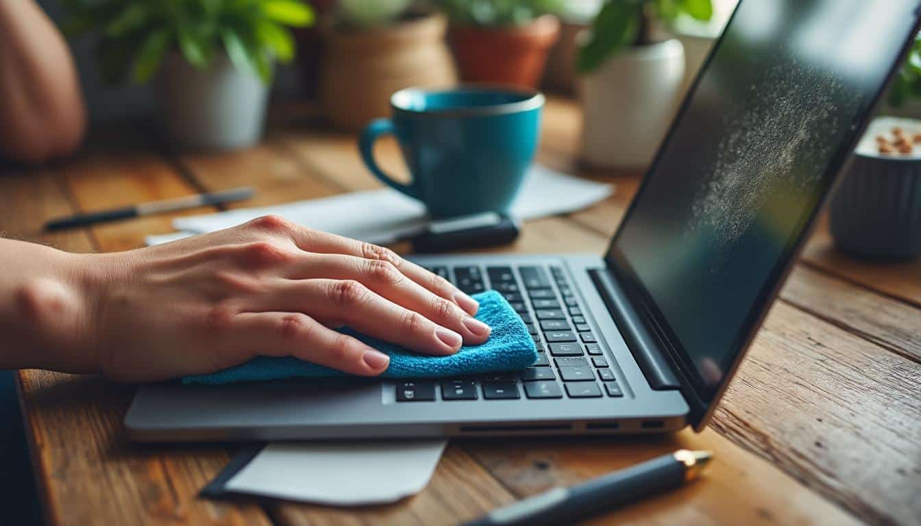 Illustration: Pourquoi procéder au nettoyage régulier d’un ordinateur portable ?