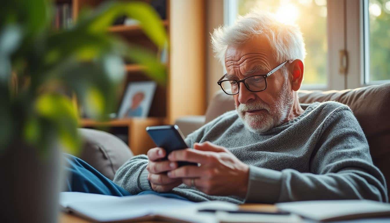 Illustration: Définition et enjeux de l’utilisation du smartphone chez les seniors