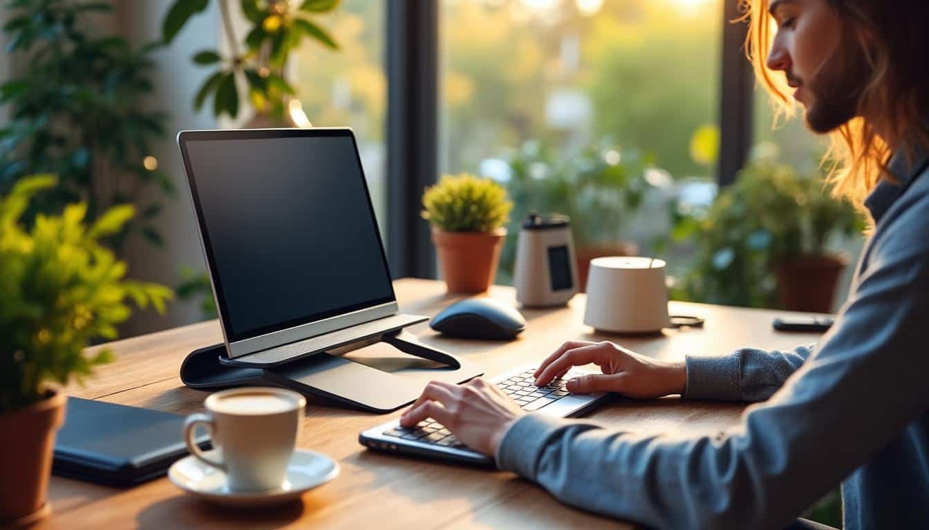 Illustration: Définition et utilité des supports pour PC portables