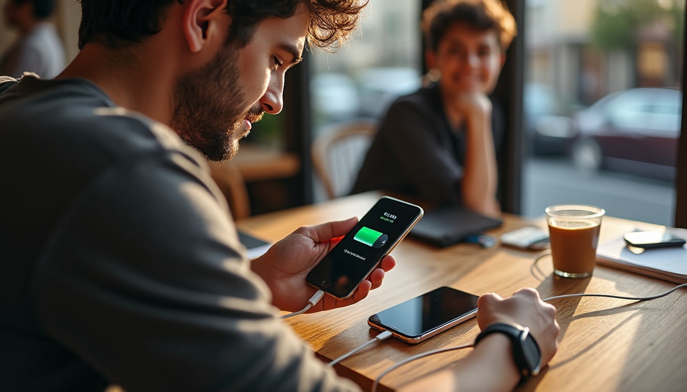 Illustration: Avantages et limites de la charge rapide de smartphone