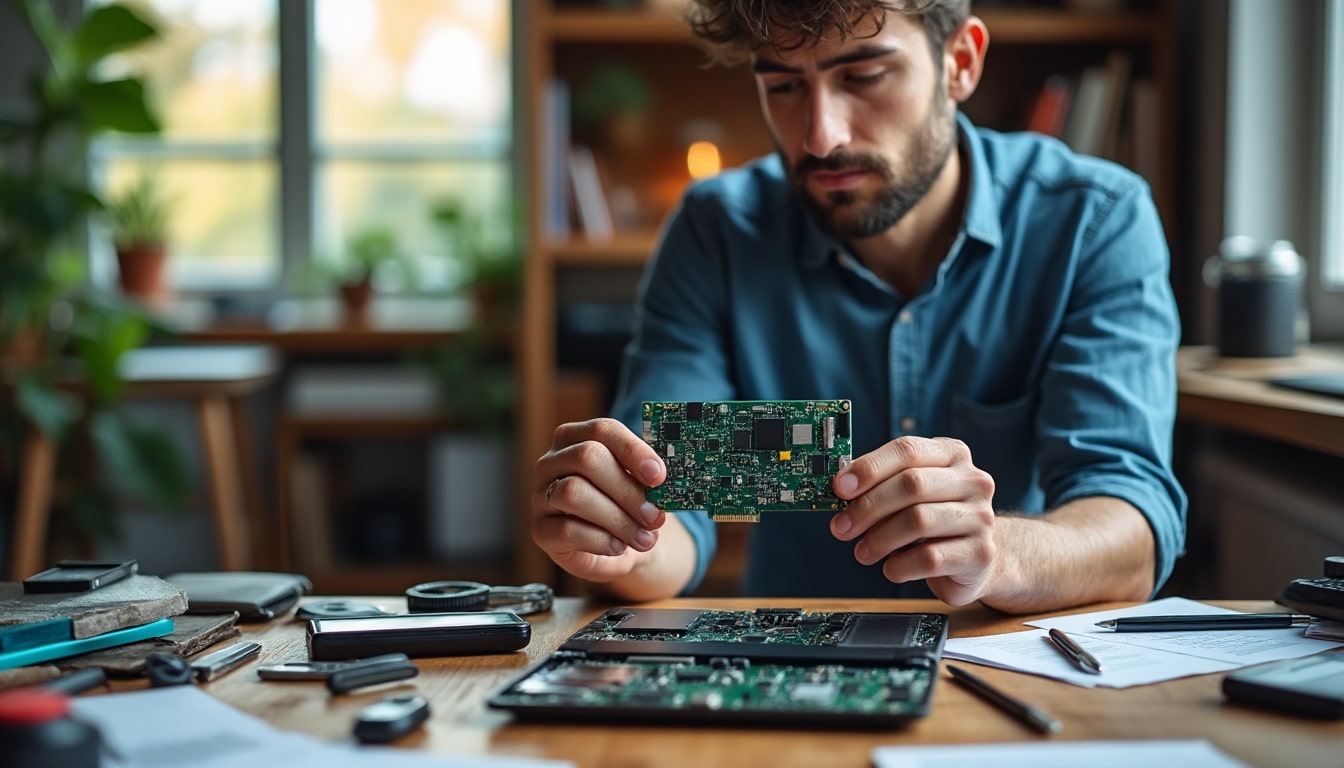 Illustration: Définir le rôle de la carte graphique dans un PC portable