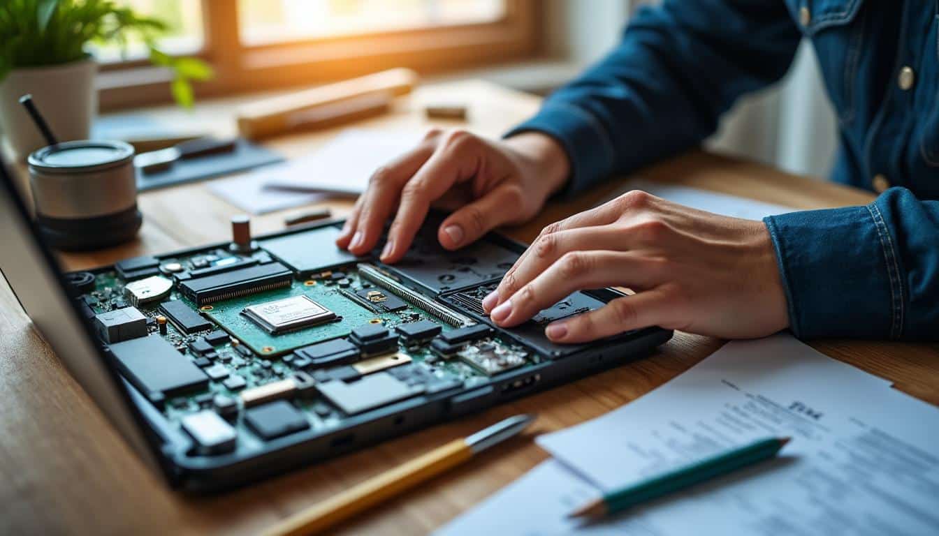 Illustration: Comprendre le rôle de la carte graphique dans un PC portable