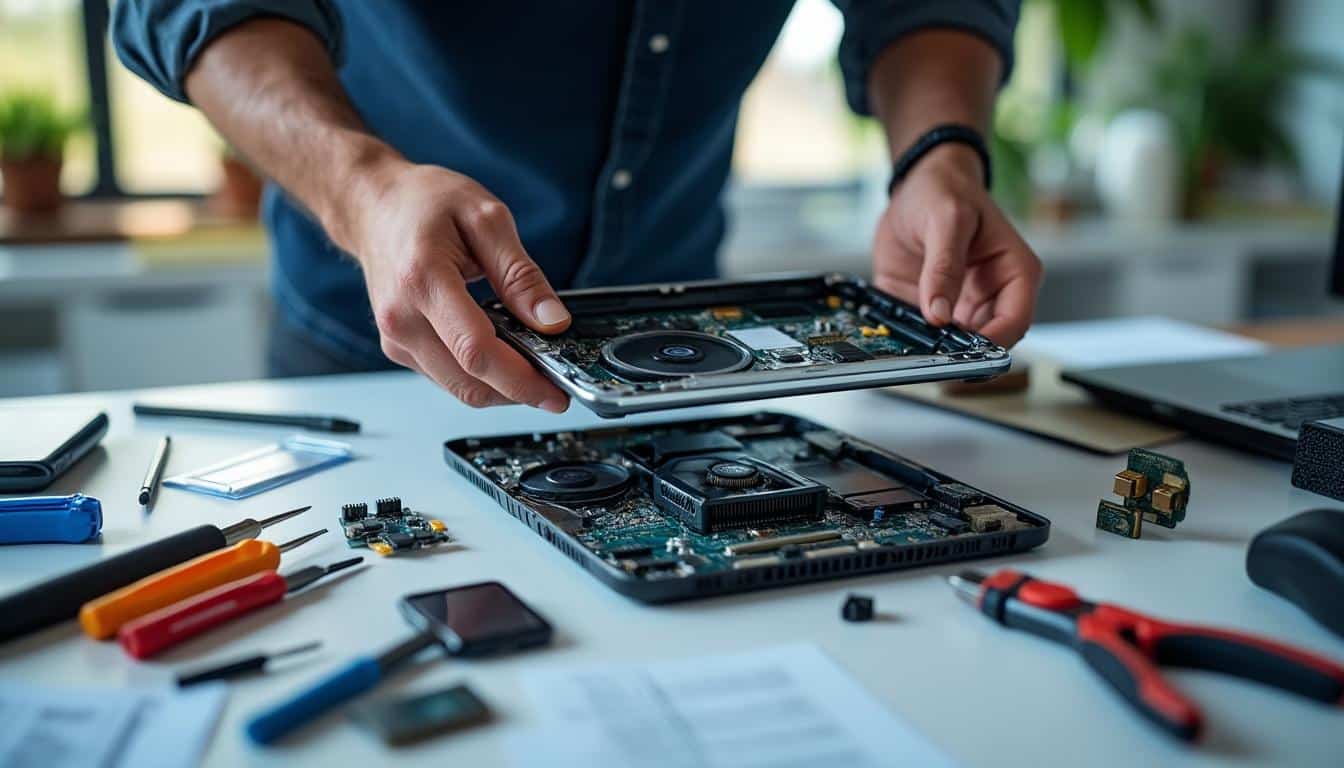 Illustration: Est-il possible de changer la carte graphique sur un PC portable ? Faisabilité et limitations