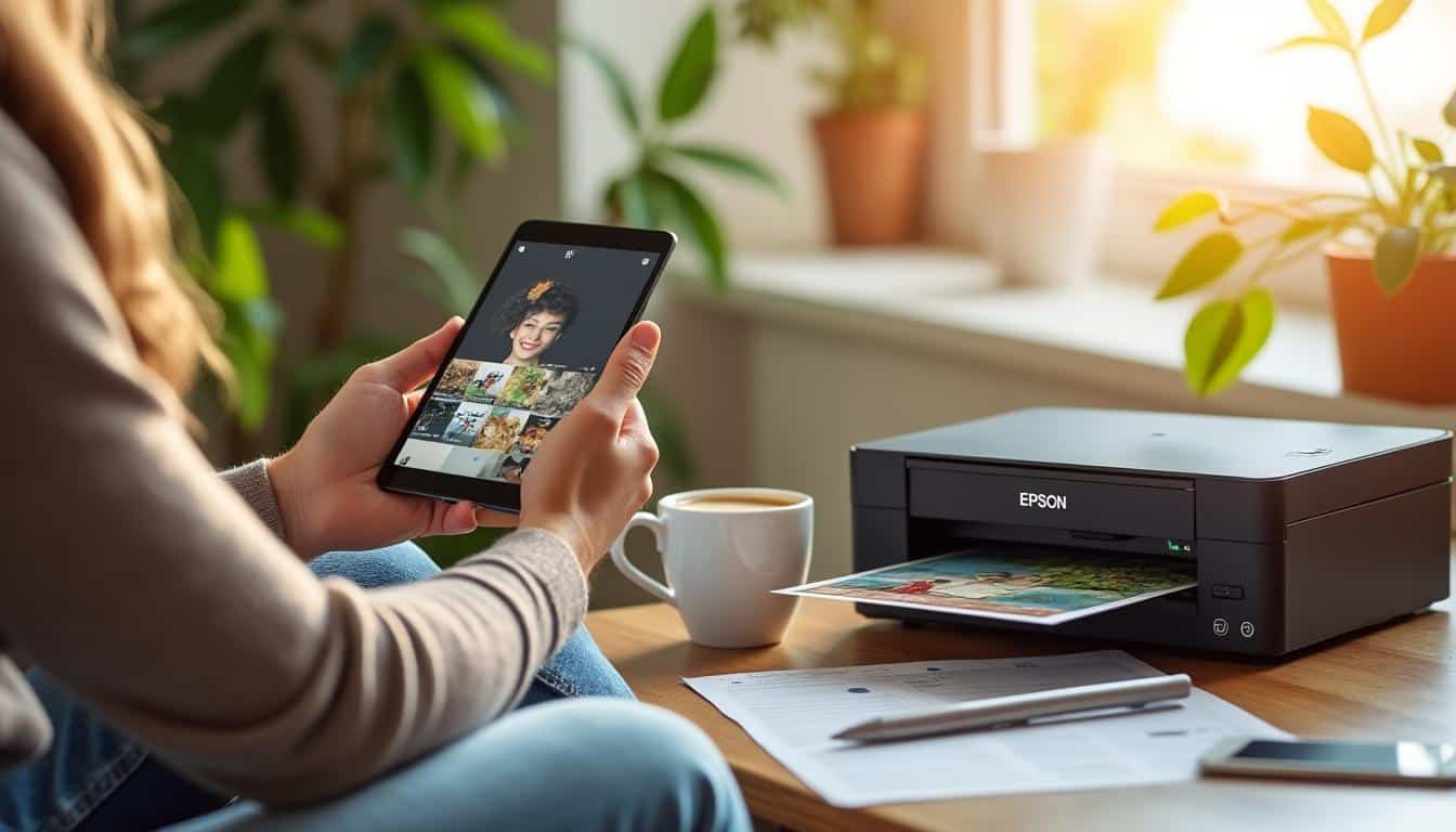 Illustration: Pourquoi connecter une imprimante Epson au wifi est devenu incontournable ?