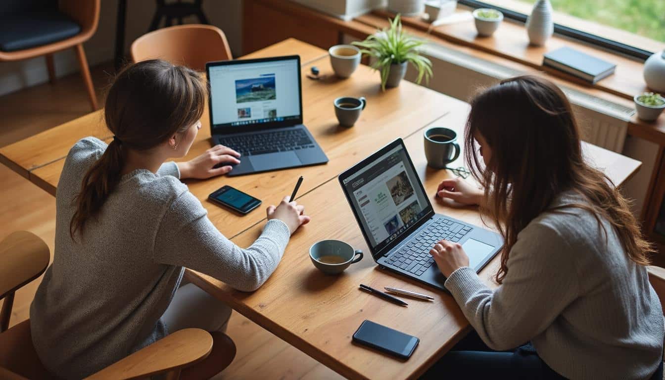 Illustration: Comprendre les différences essentielles entre un PC portable et une tablette