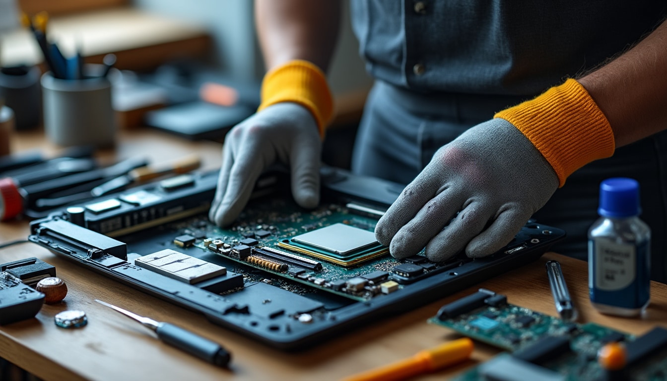 Illustration: Comprendre le rôle du processeur dans un PC portable