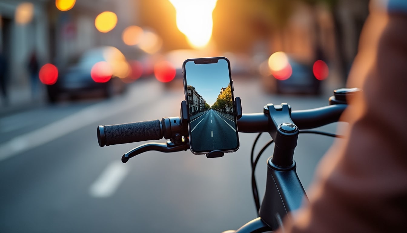 Le smartphone grip de Bosch : support sécurisé pour vélo électrique