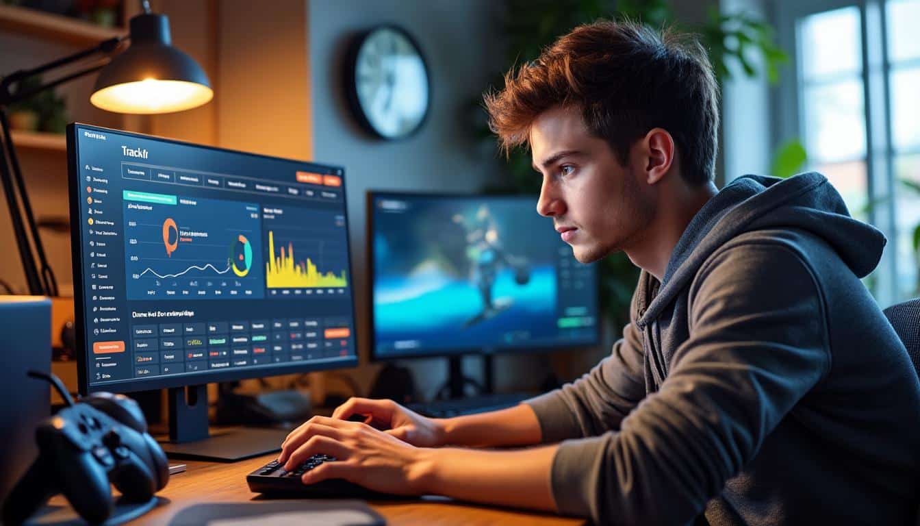 Illustration: Comment fonctionne Trackr.fr pour le suivi et l’analyse de vos jeux vidéo ?