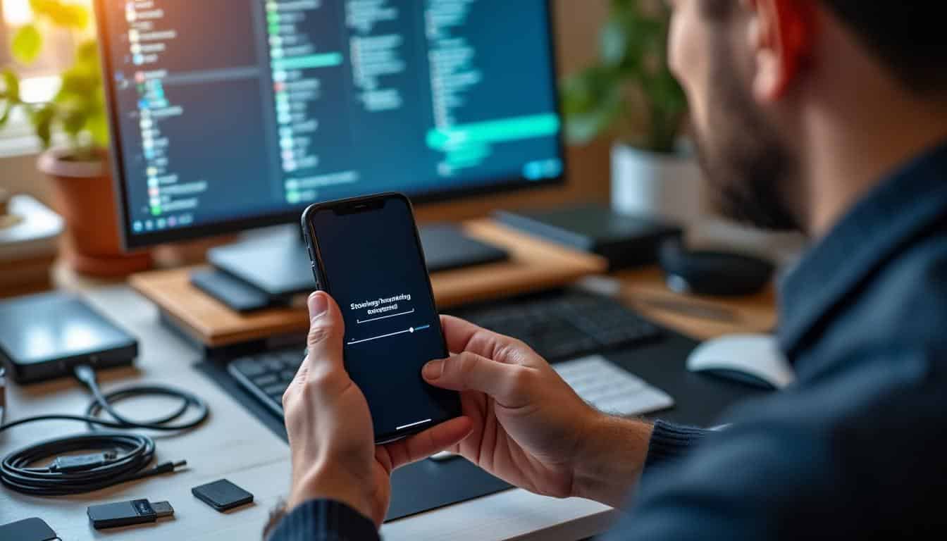 Illustration: Identifier les causes principales d’un stockage interne mémoire insuffisante à l’installation