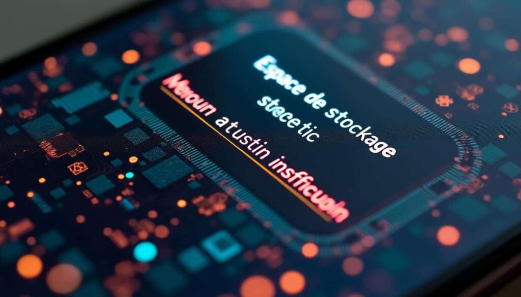 Stockage interne mémoire insuffisante à l’installation : causes et solutions