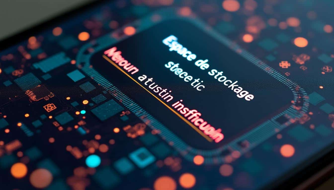 Stockage interne mémoire insuffisante à l’installation : causes et solutions