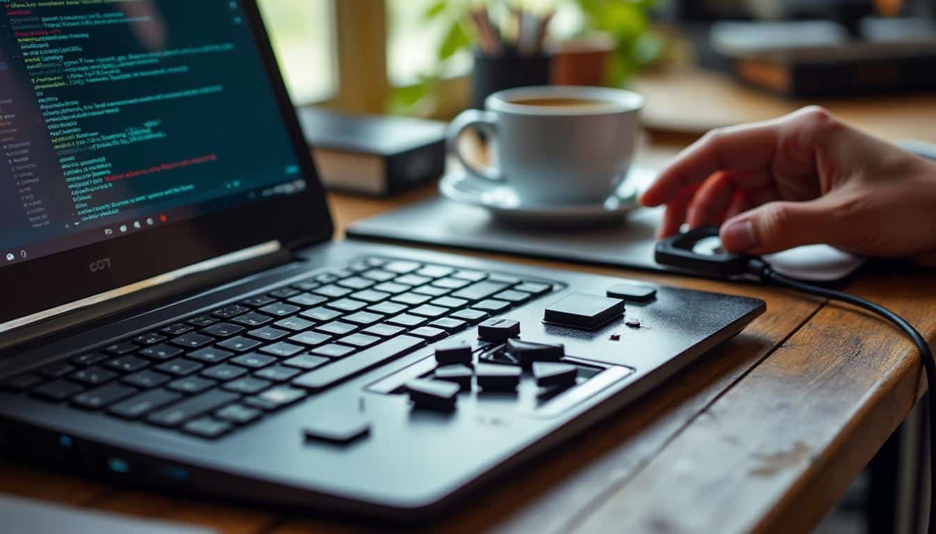 Illustration: Pourquoi le clavier de mon ordinateur ne fonctionne plus ? Comprendre les causes fréquentes