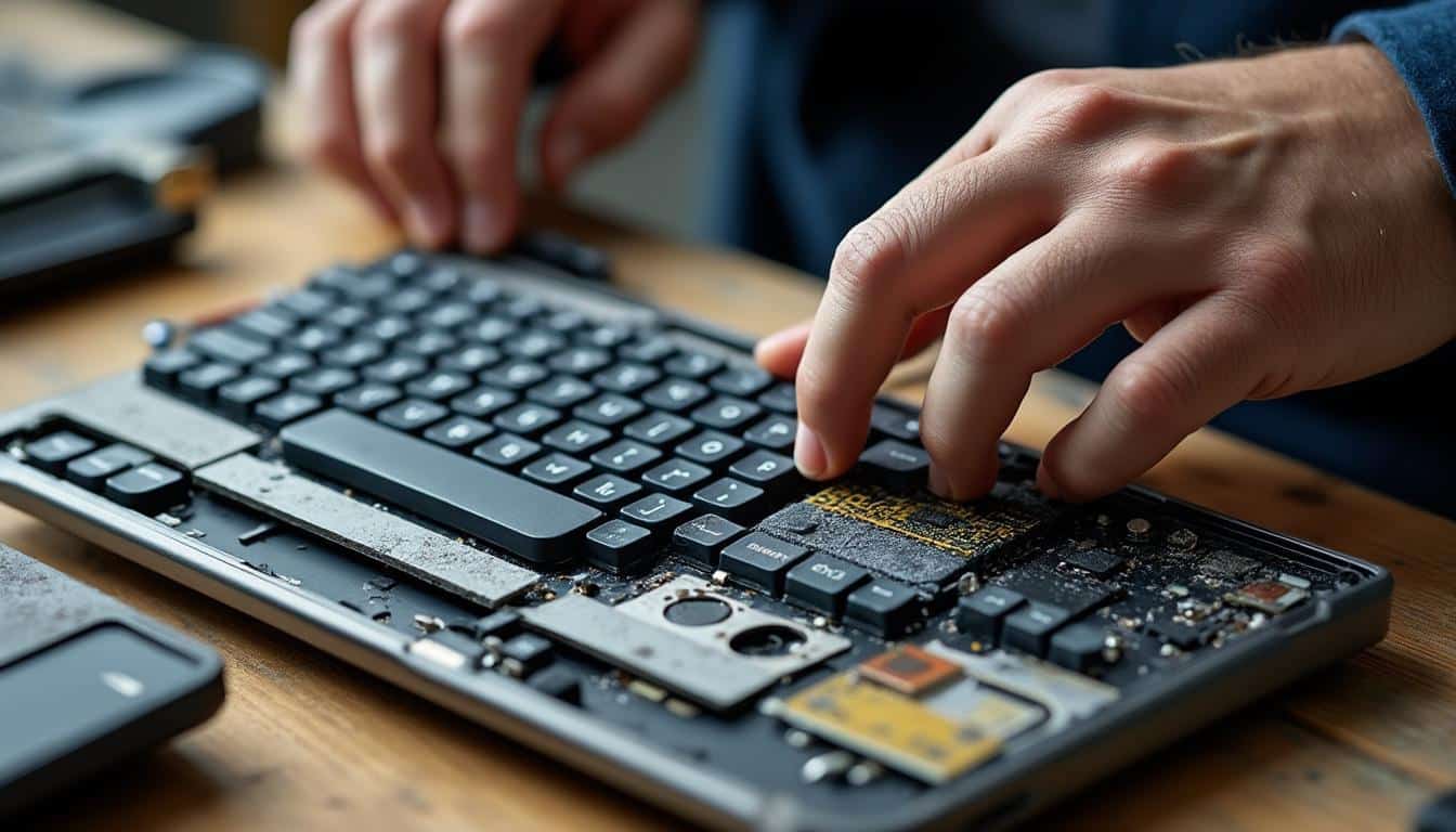 Illustration: Comment fonctionne un clavier d’ordinateur portable et ses composants essentiels