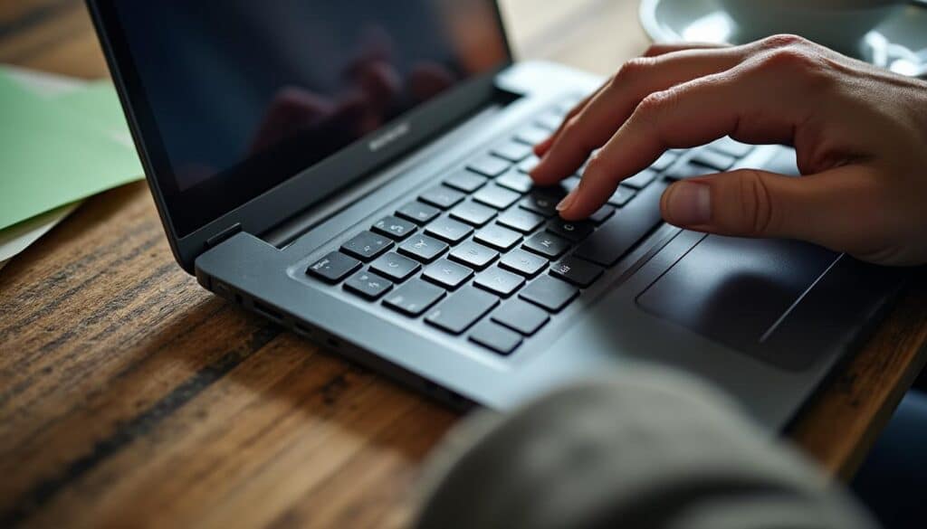 Clavier d’ordinateur portable ne fonctionne plus : causes et solutions faciles