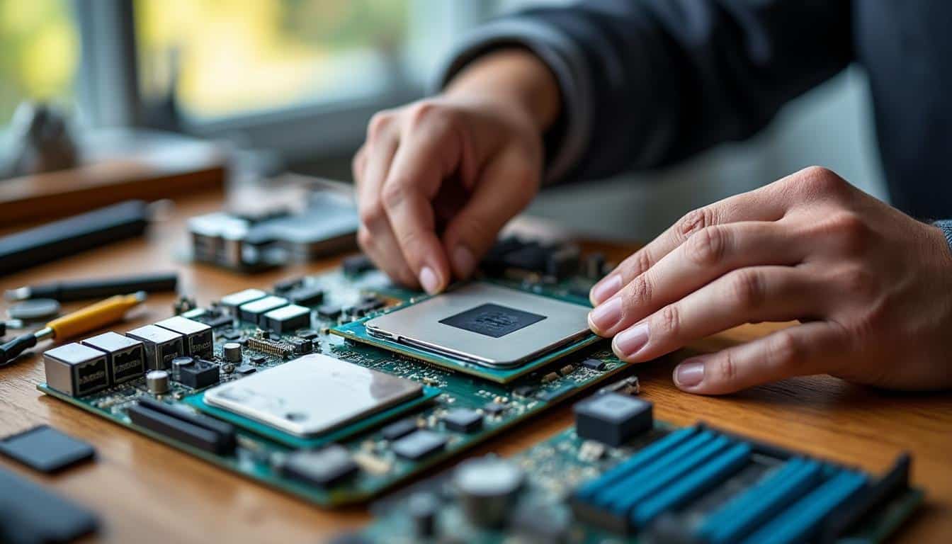 Illustration: Comprendre le composant central de votre ordinateur portable