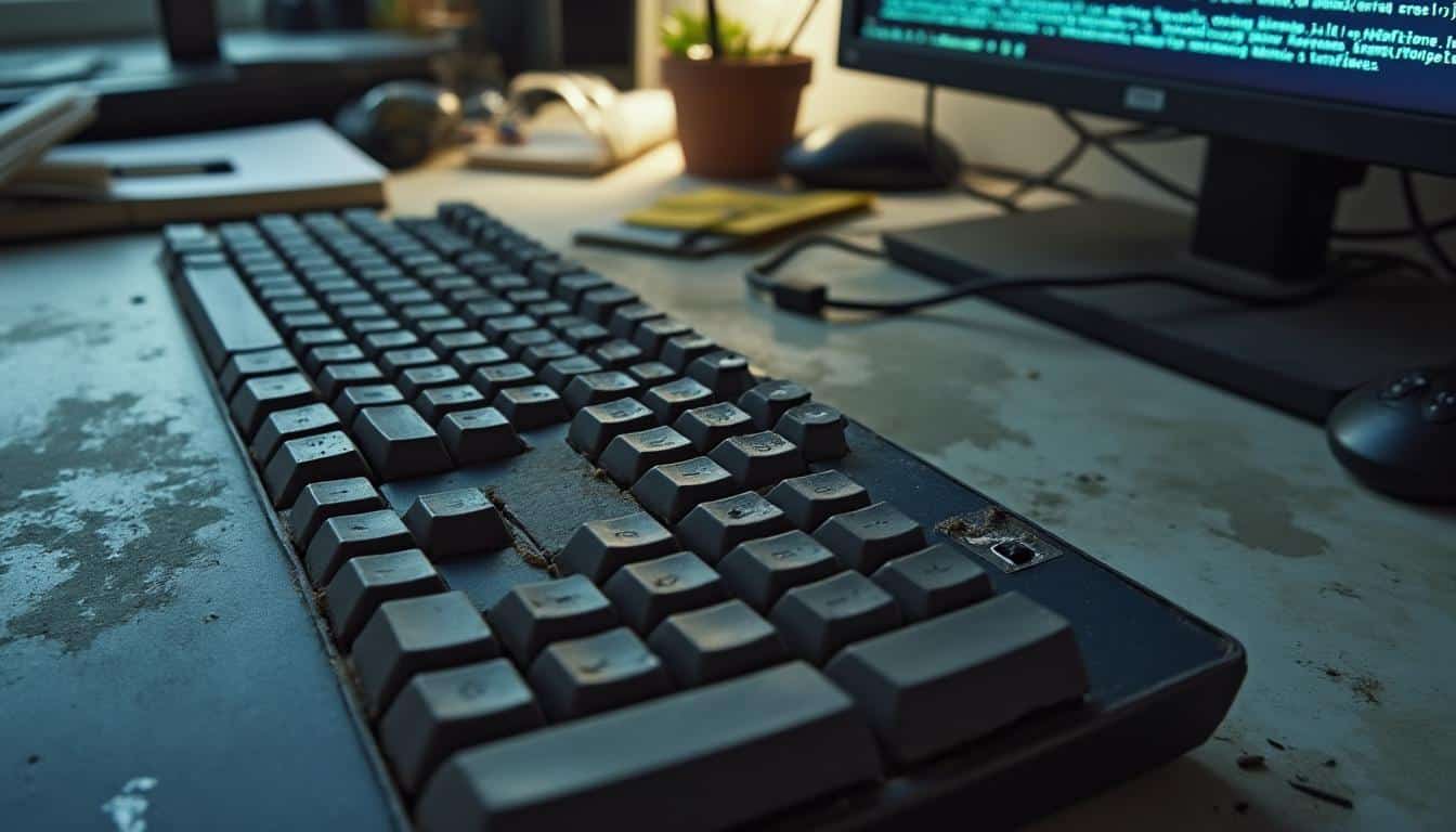 Illustration: Comment détecter un clavier défaillant : signes et manifestations courantes