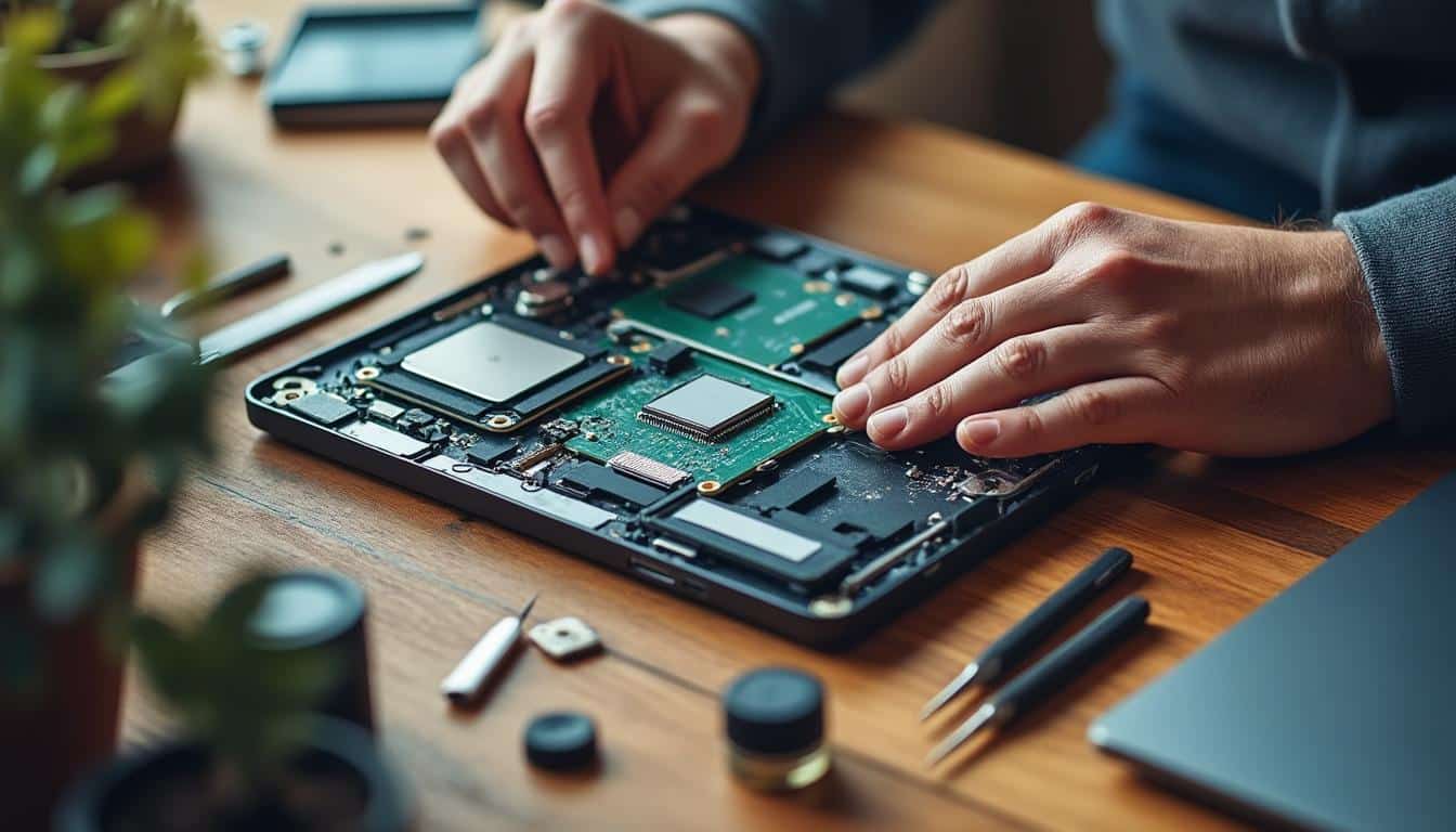 Illustration: Le rôle essentiel du processeur dans un ordinateur portable : comprendre ses fonctions