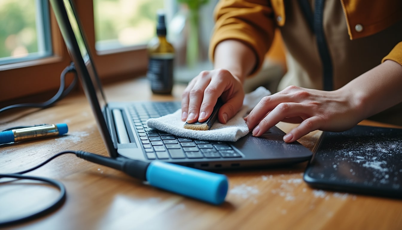 Nettoyer un PC portable : guide complet pour un entretien efficace