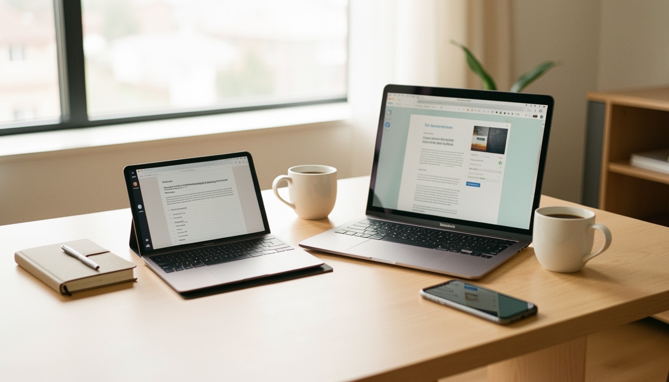 Tablette ou ordinateur : lequel choisir selon vos usages