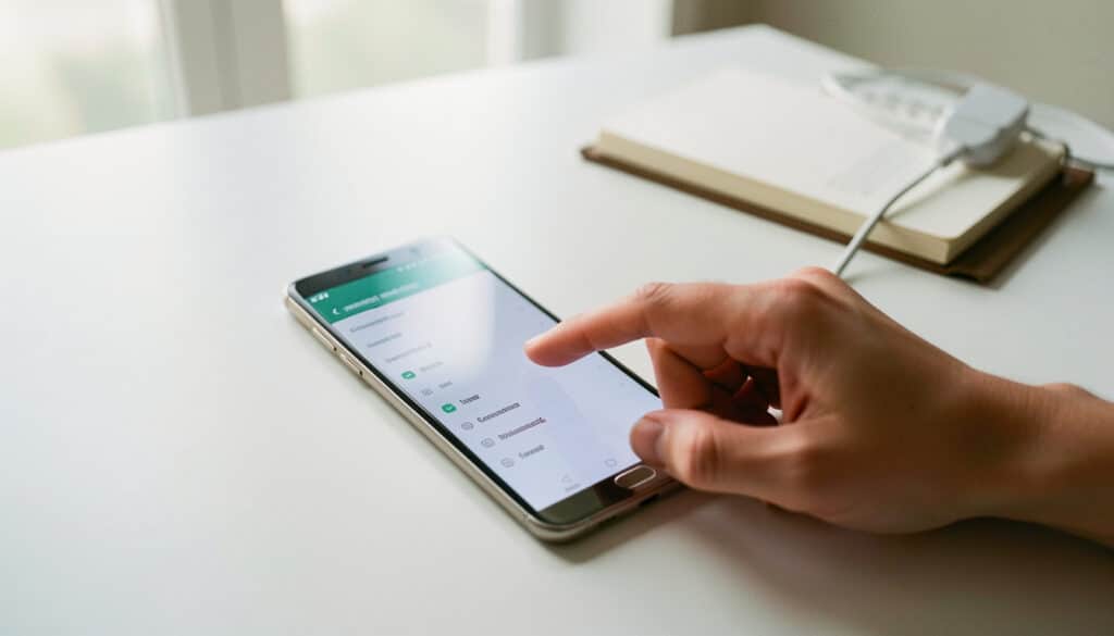 Réinitialiser l’écran tactile d’un Samsung qui bugue